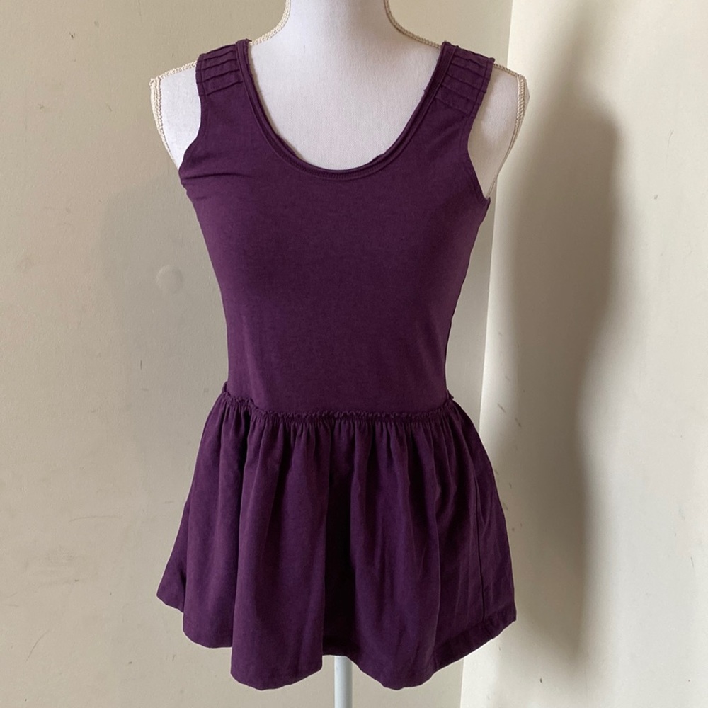 🥭 (4 for $15) Matilda Jane purple Stretch Top - Picture 2 of 8